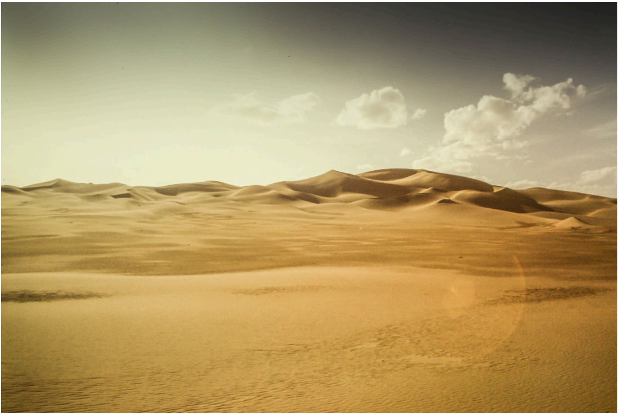 Sanddünen im Grand Erg Orientale, Algerien – Foto von Yvonne Frei
